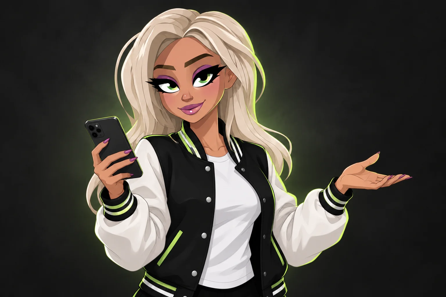 The Hubb character inviting you to share your music