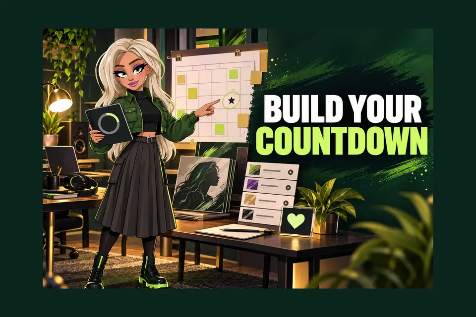 The Hubb character illustrating release planning