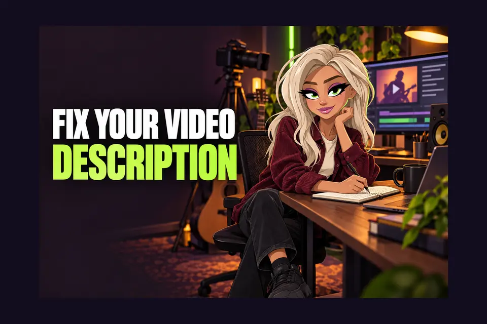 The Hubb character illustrating music promotion